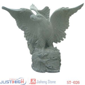 sculptures animaux aigle en granit bas prix