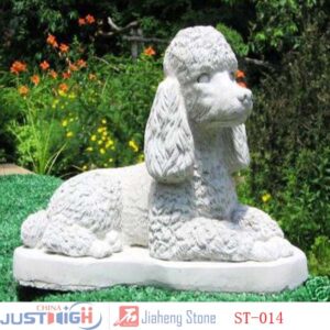 sculptures animaux chat chien en granit bas prix