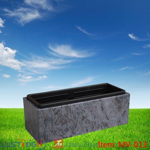 cemetery vases and pots