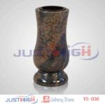 vase à fleurs design en granit