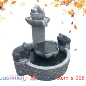 Frog carving fountain wholesale