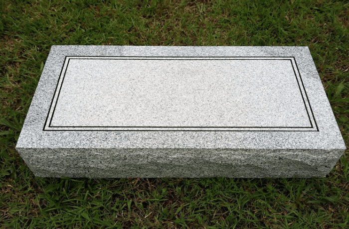 simple flat granite headstone wholesale