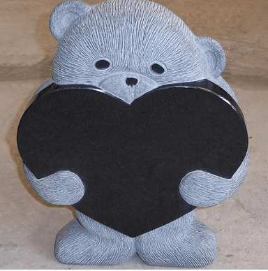 teddy bear headstone monuments 3