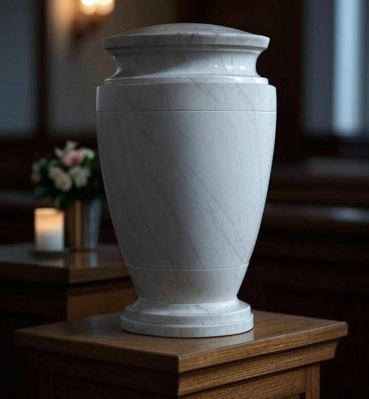 In which countries do people use more cremation urns