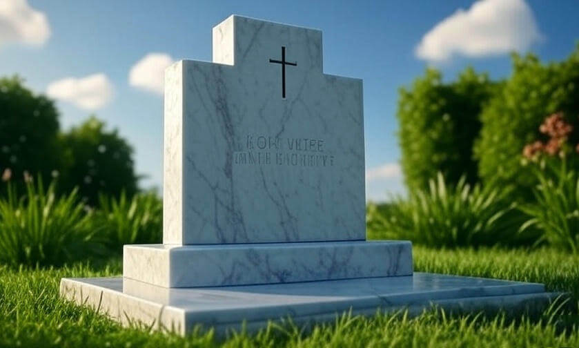 How heavy is a marble headstone2