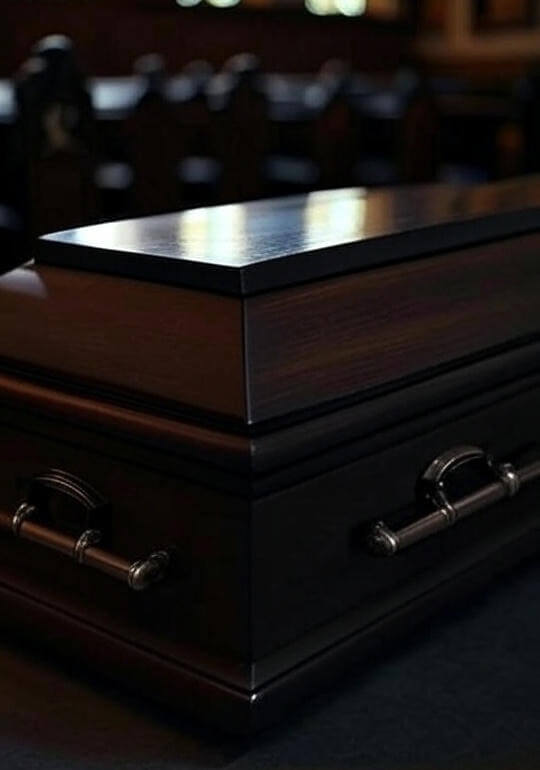 Do coffins break down when buried