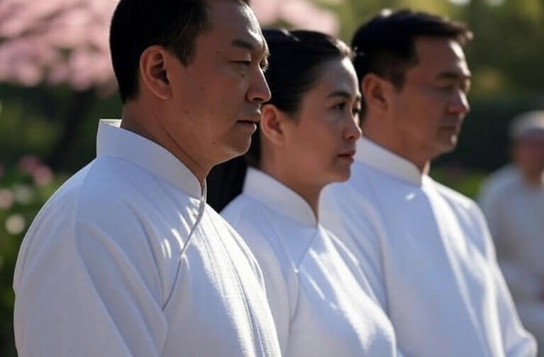 Why do some people wear white at funerals2