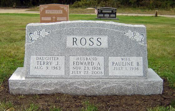 Can you put three names on a headstone