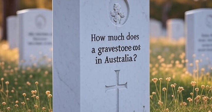 How much does a gravestone cost in Australia