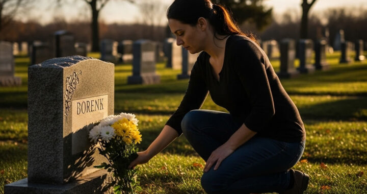 What is the etiquette for flowers on gravesites