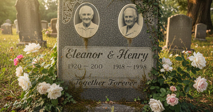 What should a married couple put on a gravestone