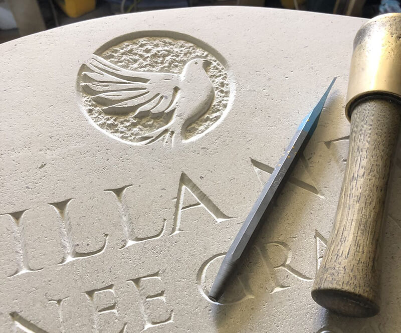 Can you engrave a headstone without removing it2