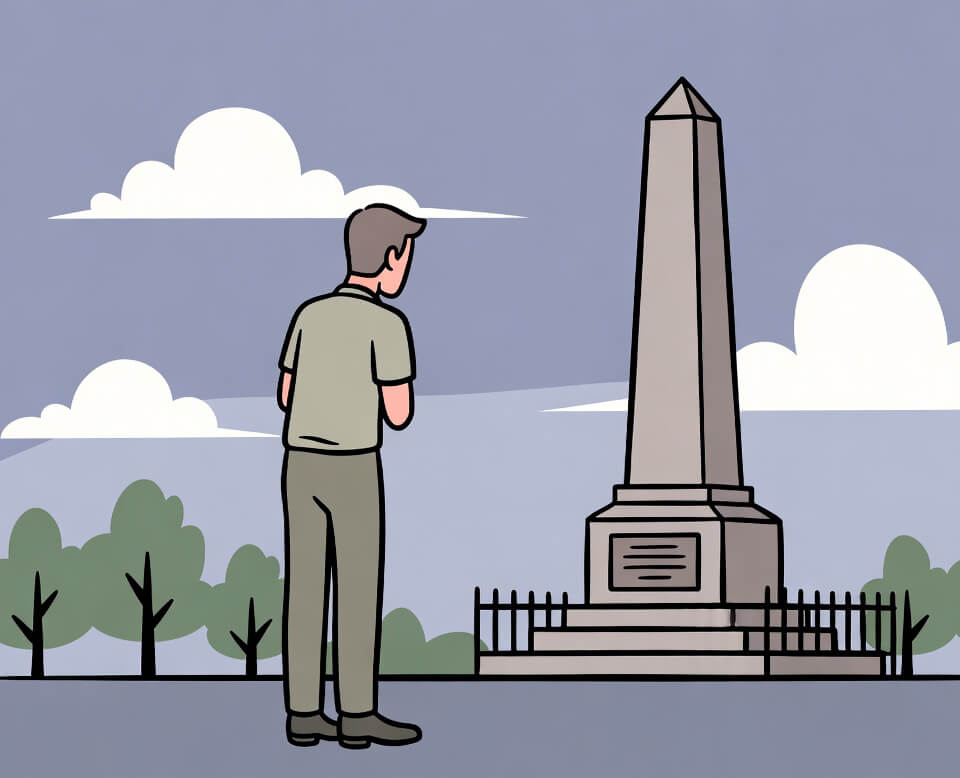 Why do people create and maintain memorials for fallen soldiers2