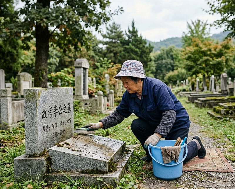 Can I legally clean a headstone at the cemetery2