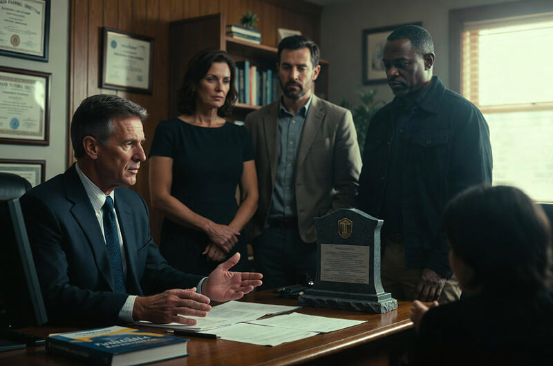 Who puts the death date on tombstone3